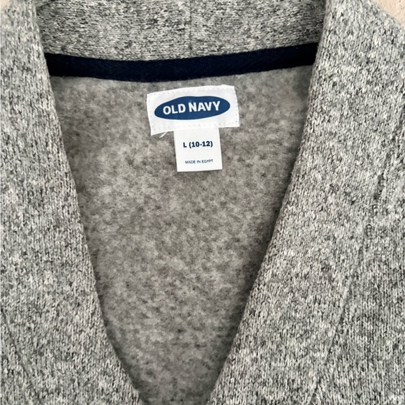 Old Navy Gray Kids Blazer Cardigan - Picture 3 of 4